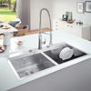 K7 Single-Handle Semi-Pro Dual Spray Kitchen Faucet 6.6 L/Min - Golzar Home