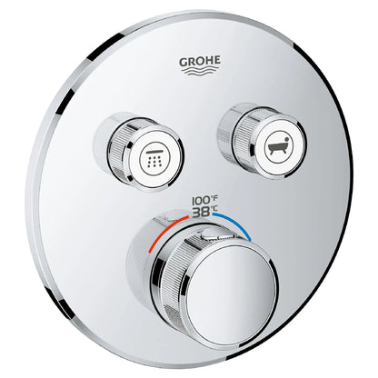 Grohe Dual Function Thermostatic Valve Trim