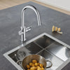 Grohe Blue Single-Handle Pull Down Kitchen Faucet Single Spray 1.75 Gpm Chilled & Sparkling Water - Golzar Home