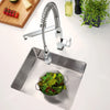 Grohe Eurocube Single-Handle Semi-Pro Dual Spray Kitchen Faucet 1.75 Gpm - Golzar Home