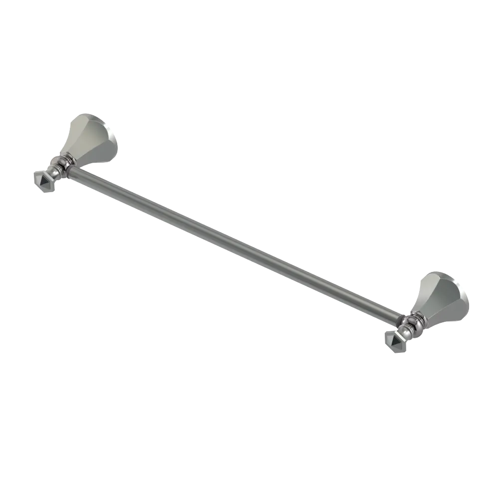Rubinet Towel Bar 18" Satin Nickel