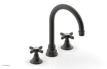 JAMESTOWN Widespread Faucet - High Spout - Cross Handle 165-03