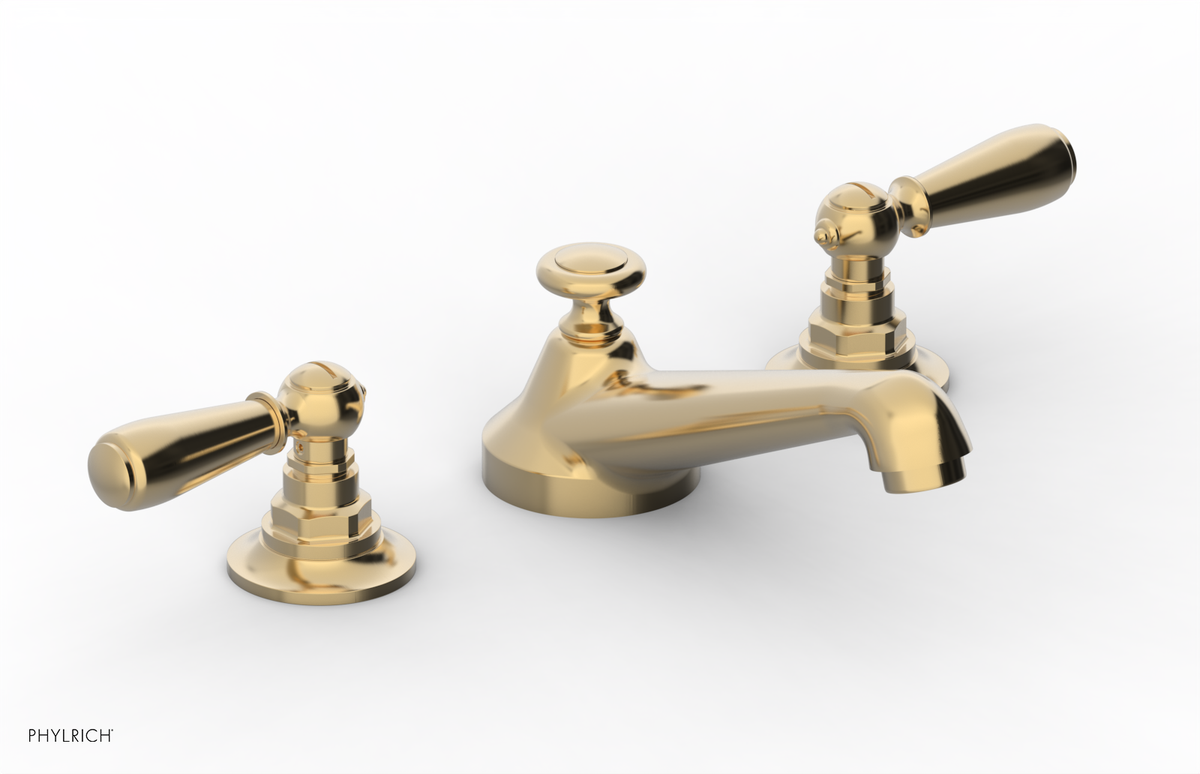 JAMESTOWN Widespread Faucet - Low Spout - Lever Handle 165-02