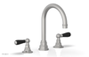 JAMESTOWN Widespread Faucet - High Spout - Lever Handle with "Black" Accents 165-04