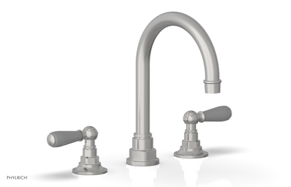 JAMESTOWN Widespread Faucet - High Spout - Lever Handle with "Grey" Accents 165-04