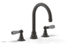 JAMESTOWN Widespread Faucet - High Spout - Lever Handle with "Grey" Accents 165-04