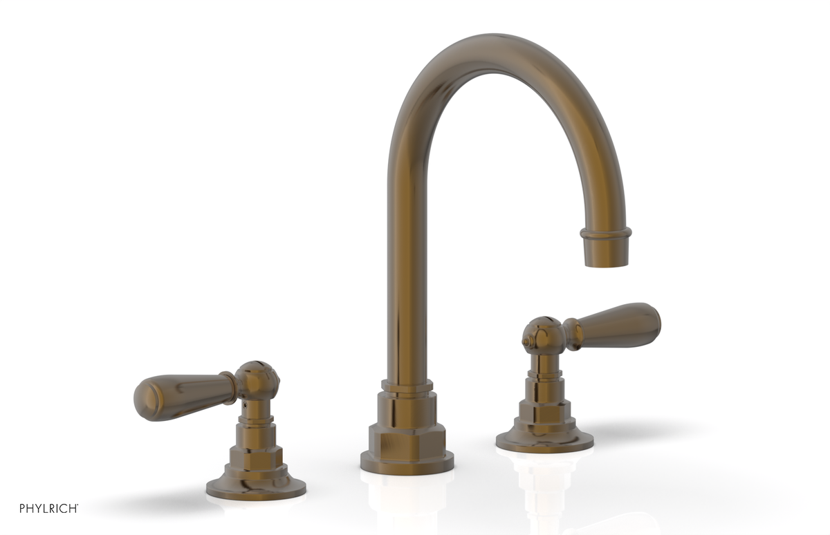 JAMESTOWN Widespread Faucet - High Spout - Lever Handle 165-04