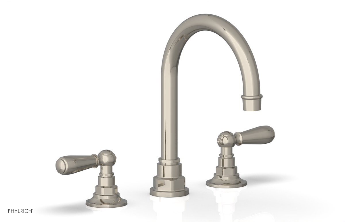 JAMESTOWN Widespread Faucet - High Spout - Lever Handle 165-04