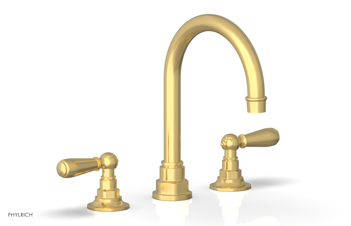 JAMESTOWN Widespread Faucet - High Spout - Lever Handle 165-04