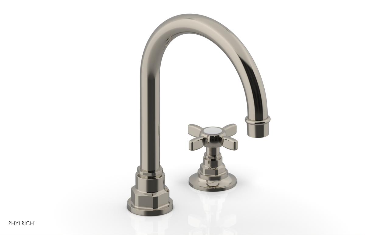 JAMESTOWN Single Handle Faucet - High Spout - Cross Handle 165-05