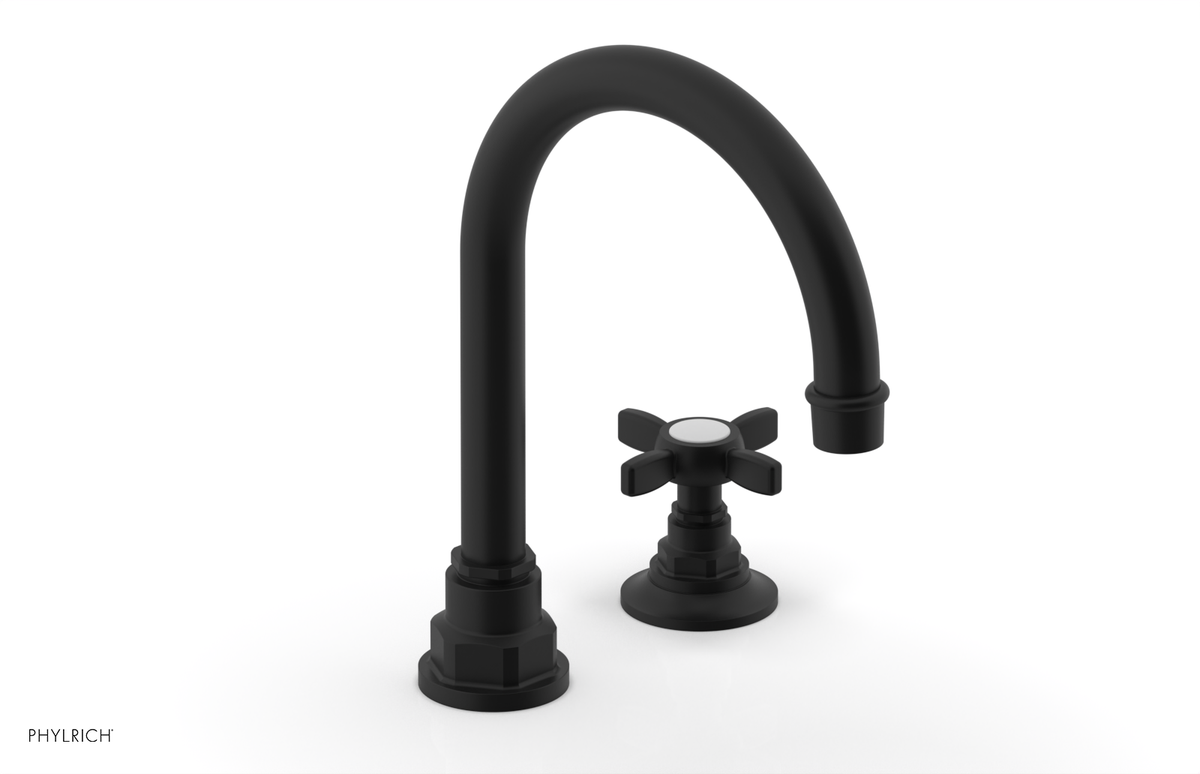 JAMESTOWN Single Handle Faucet - High Spout - Cross Handle 165-05