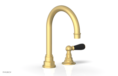 JAMESTOWN Single Handle Faucet - High Spout - Lever Handle with "Black" Accents 165-06
