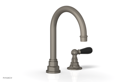 JAMESTOWN Single Handle Faucet - High Spout - Lever Handle with "Black" Accents 165-06
