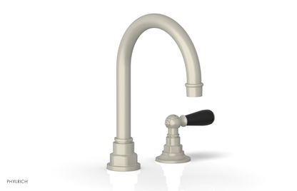 JAMESTOWN Single Handle Faucet - High Spout - Lever Handle with "Black" Accents 165-06