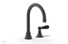 JAMESTOWN Single Handle Faucet - High Spout - Lever Handle with "Black" Accents 165-06
