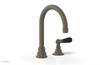 JAMESTOWN Single Handle Faucet - High Spout - Lever Handle with "Black" Accents 165-06