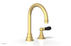 JAMESTOWN Single Handle Faucet - High Spout - Lever Handle with "Black" Accents 165-06