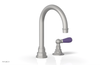 JAMESTOWN Single Handle Faucet - High Spout - Lever Handle with "Purple" Accents 165-06