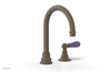 JAMESTOWN Single Handle Faucet - High Spout - Lever Handle with "Purple" Accents 165-06