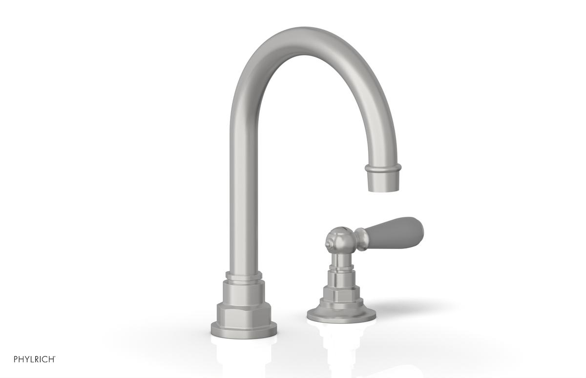 JAMESTOWN Single Handle Faucet - High Spout - Lever Handle with "Grey" Accents 165-06