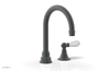 JAMESTOWN Single Handle Faucet - High Spout - Lever Handle with "White" Accents 165-06