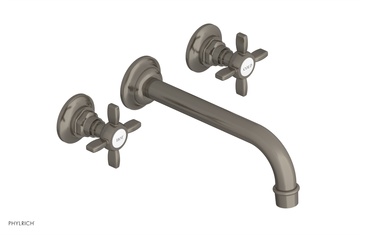 JAMESTOWN Wall Tub Set - Cross Handle 165-56