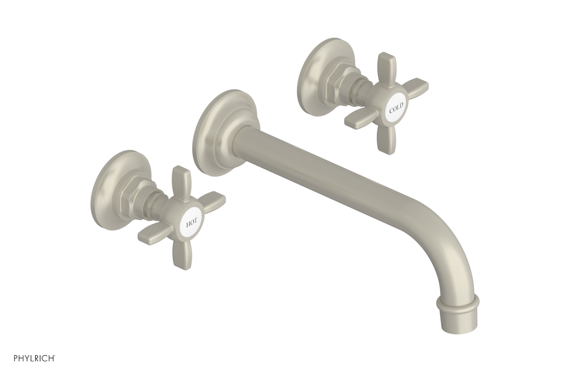 JAMESTOWN Wall Tub Set - Cross Handle 165-56