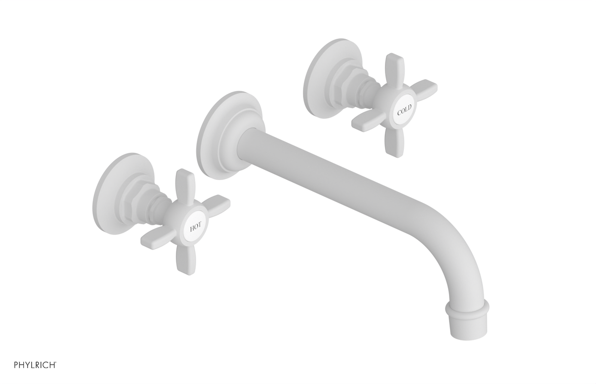 JAMESTOWN Wall Tub Set - Cross Handle 165-56
