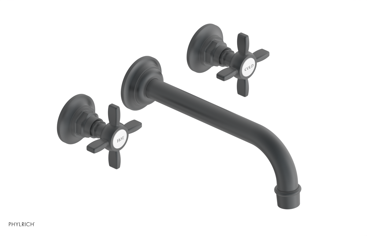 JAMESTOWN Wall Tub Set - Cross Handle 165-56