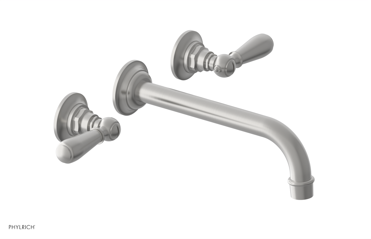 JAMESTOWN Wall Lavatory Set - 10" Spout - Lever Handle 165-12-10