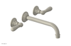 JAMESTOWN Wall Lavatory Set - 10" Spout - Lever Handle 165-12-10