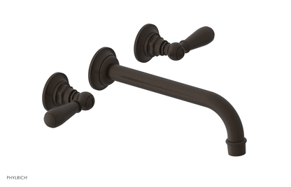 JAMESTOWN Wall Lavatory Set - 10" Spout - Lever Handle 165-12-10