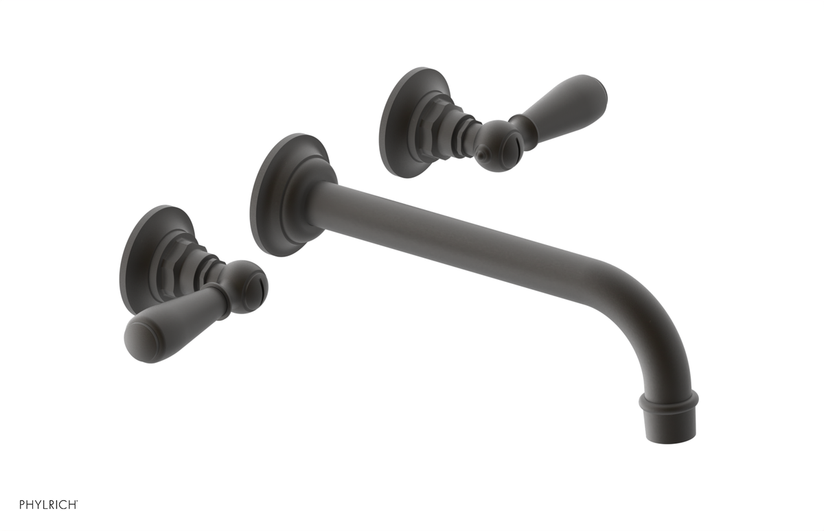 JAMESTOWN Wall Lavatory Set - 10" Spout - Lever Handle 165-12-10