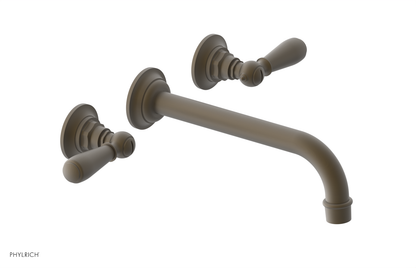 JAMESTOWN Wall Lavatory Set - 10" Spout - Lever Handle 165-12-10