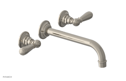 JAMESTOWN Wall Lavatory Set - 10" Spout - Lever Handle 165-12-10