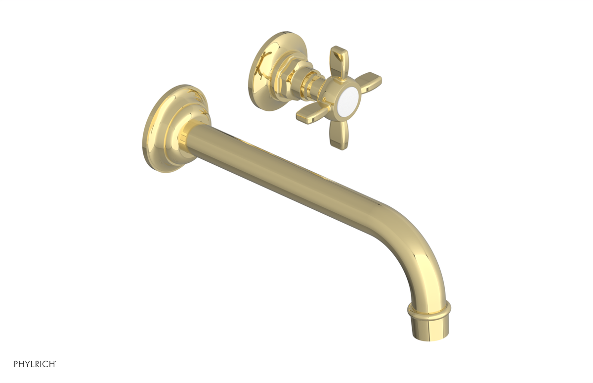 JAMESTOWN Single Handle Wall Lavatory Set - 10" Spout 165-15-10