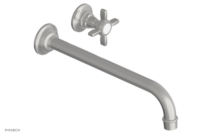 JAMESTOWN Single Handle Wall Lavatory Set - 12" Spout 165-15-12