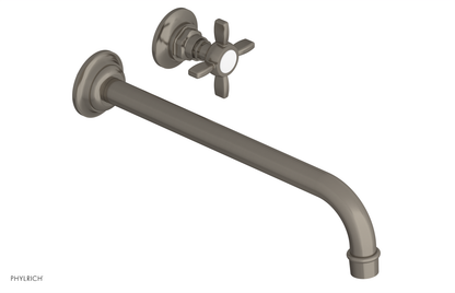 JAMESTOWN Single Handle Wall Lavatory Set - 12" Spout 165-15-12