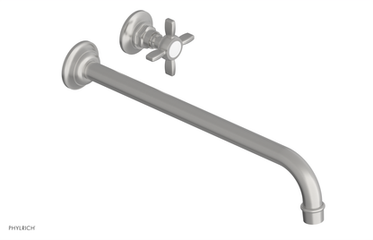 JAMESTOWN Single Handle Wall Lavatory Set - 14" Spout 165-15-14