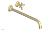 JAMESTOWN Single Handle Wall Lavatory Set - 14" Spout 165-15-14