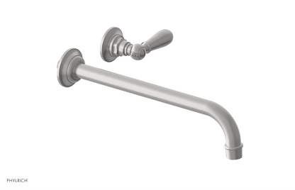 JAMESTOWN Single Handle Wall Lavatory Set - 12" Spout 165-16-12
