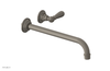 JAMESTOWN Single Handle Wall Lavatory Set - 12" Spout 165-16-12