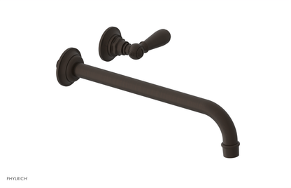JAMESTOWN Single Handle Wall Lavatory Set - 12" Spout 165-16-12