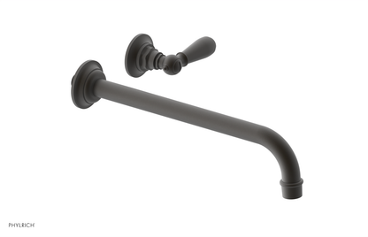 JAMESTOWN Single Handle Wall Lavatory Set - 12" Spout 165-16-12