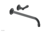 JAMESTOWN Single Handle Wall Lavatory Set - 12" Spout 165-16-12