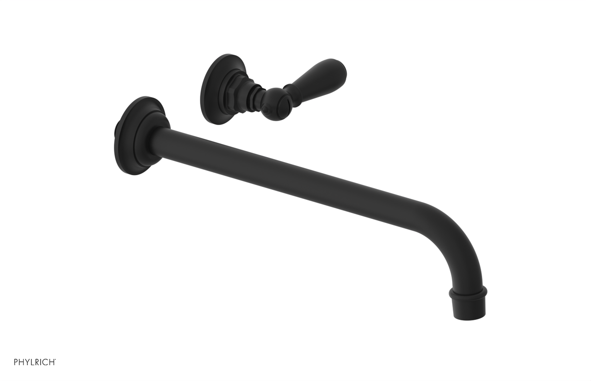JAMESTOWN Single Handle Wall Lavatory Set - 12" Spout 165-16-12