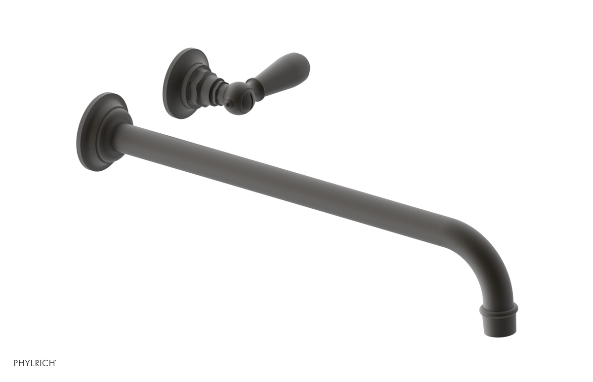 JAMESTOWN Single Handle Wall Lavatory Set - 14" Spout 165-16-14