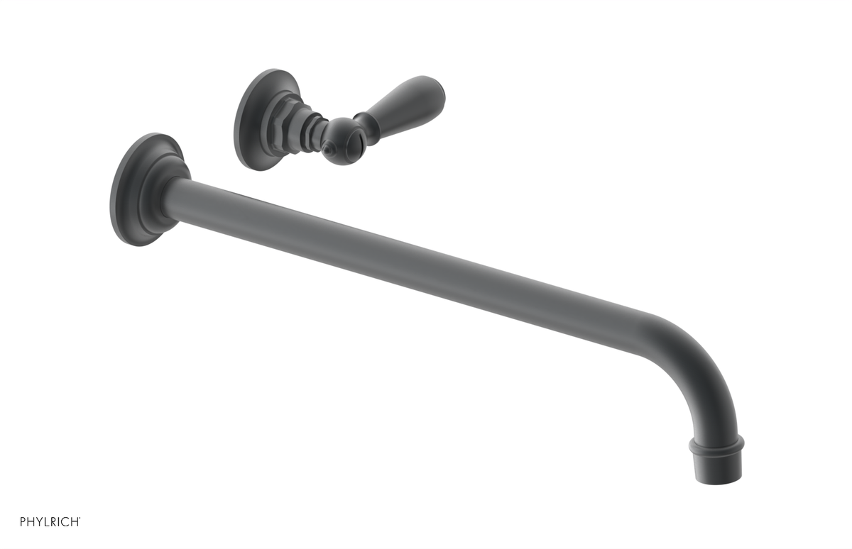 JAMESTOWN Single Handle Wall Lavatory Set - 14" Spout 165-16-14