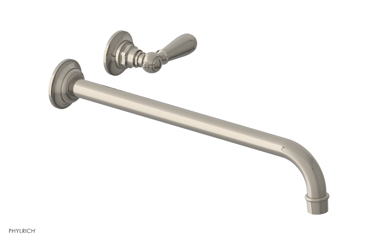 JAMESTOWN Single Handle Wall Lavatory Set - 14" Spout 165-16-14