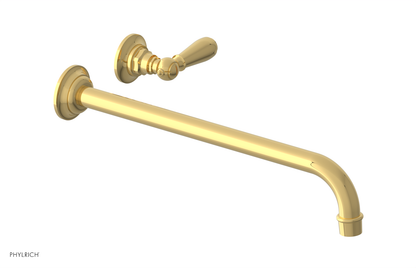 JAMESTOWN Single Handle Wall Lavatory Set - 14" Spout 165-16-14